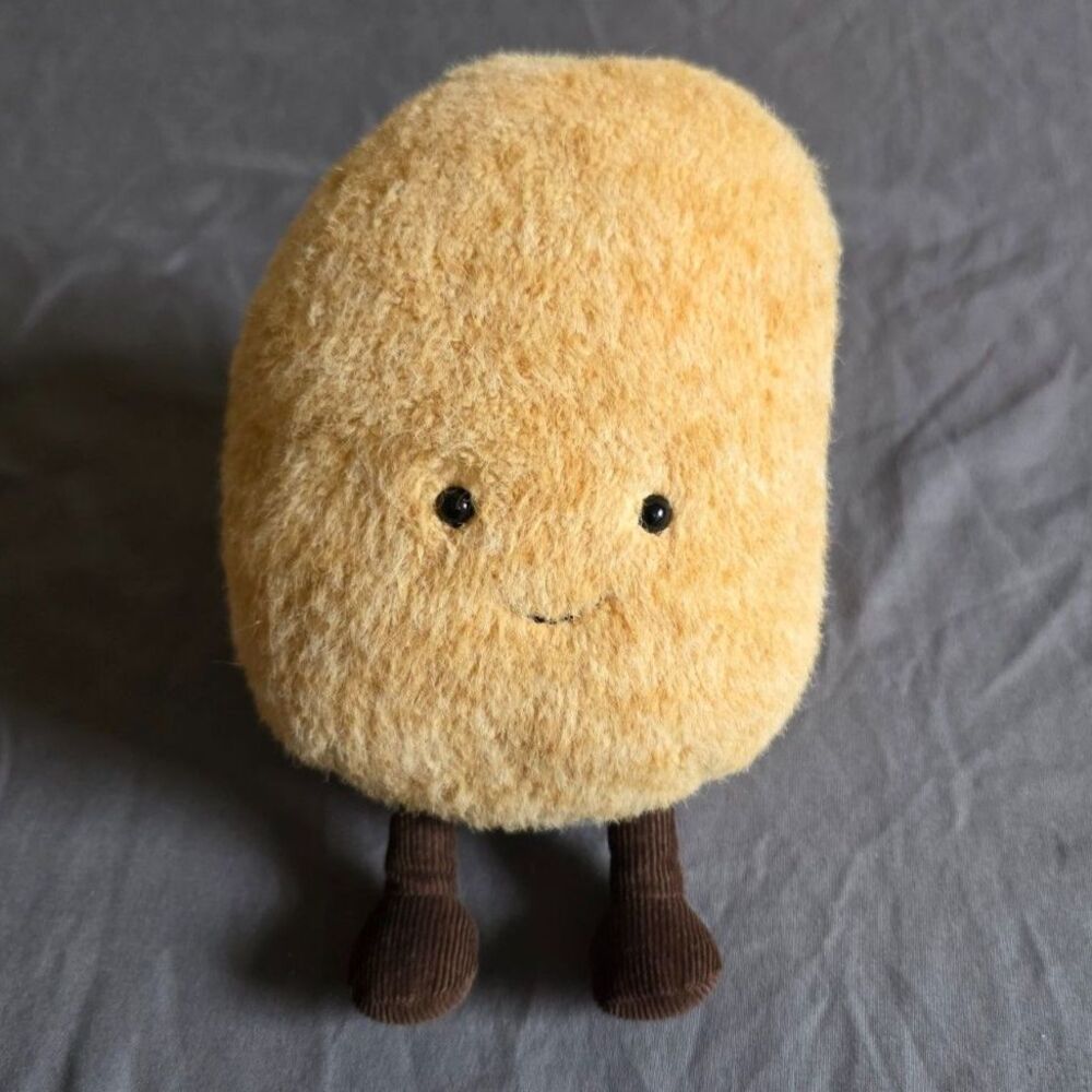 Auth Jellycat Amuseable Potato Plush Stuffed Toy - NWOT Corduroy Boots